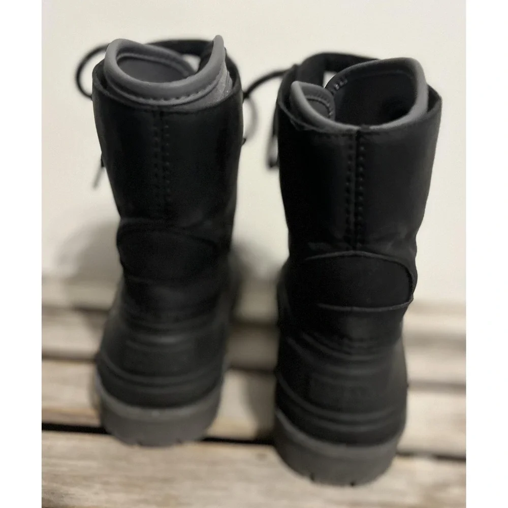 Sperry‎ Harbor Boot Boots Mens Size 5 Black Duck Winter Snow Waterproof
